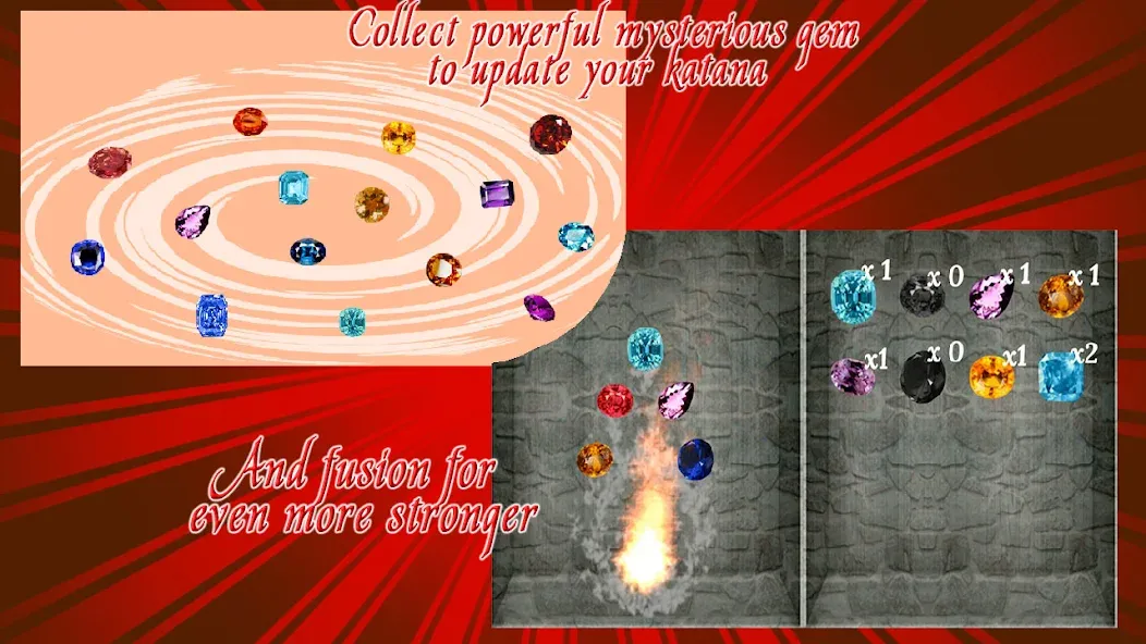 Katana Collection : blacksmith МОД/Взлом [Деньги, Монеты и Меню MOD] Screenshot 2