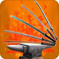 Скачать Katana Collection : blacksmith Взлом на много денег и ресурсов на Андроид