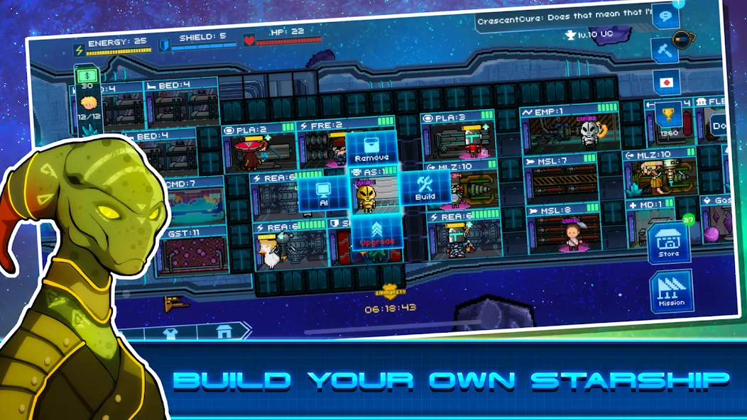 Pixel Starships™ (Пиксель Звездные Корабли) МОД/Взлом [Много денег, Монет и Все открыто] Screenshot 1