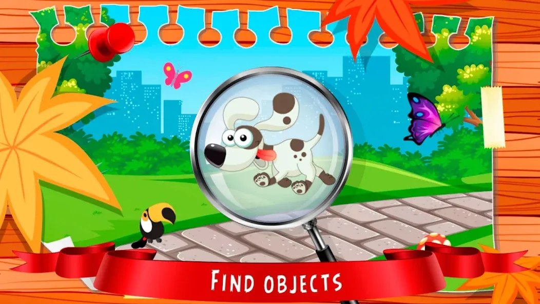 Hidden Object games for kids МОД/Взлом [Деньги, Монеты и Меню MOD] Screenshot 1