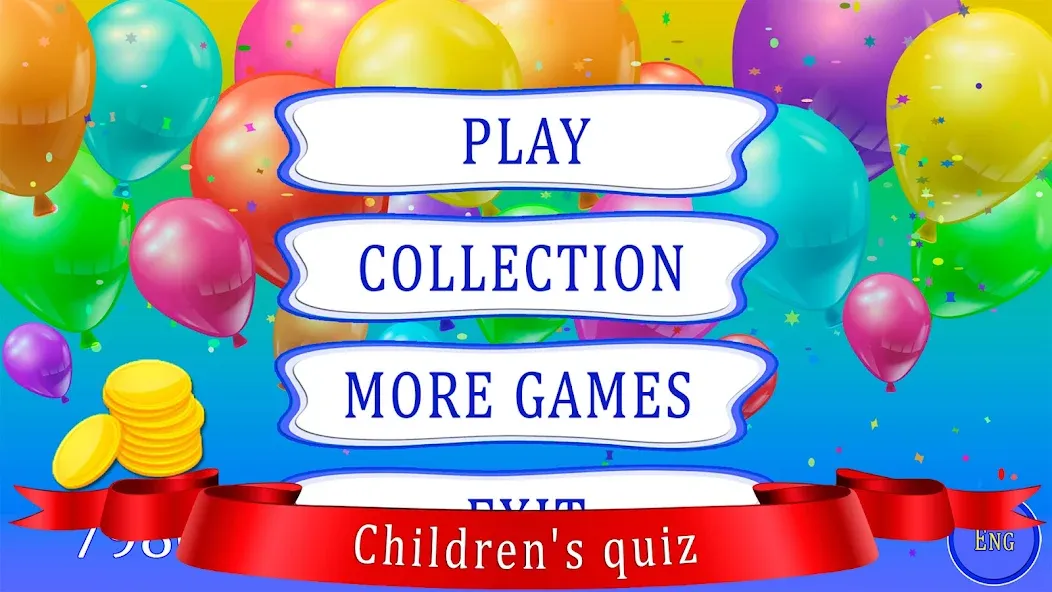 Kids Quiz Games: Millionaire МОД/Взлом [Деньги, Монеты и Меню MOD] Screenshot 2