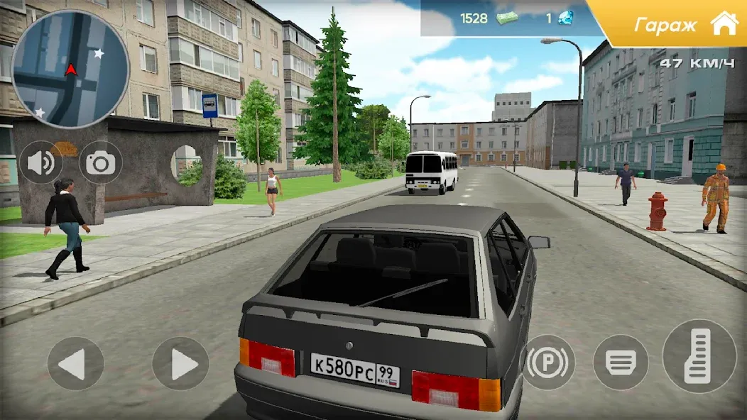 Lada 2114 Car Simulator МОД/Взлом [Деньги, Монеты и Меню MOD] Screenshot 2
