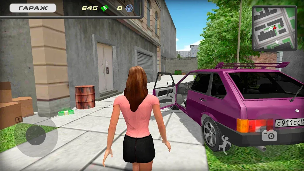 Lada 2109 Russian Car Driver МОД/Взлом [Много денег, Монет и Все открыто] Screenshot 1