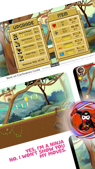 Ninja Jumper - Hero PDF (Ниндзя Джампер) МОД/Взлом [Бесконечные деньги, Монеты и Мега MOD] Screenshot 5