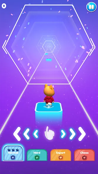 EDM Tom: Cat Dancing Tiles (ЭДМ Том) МОД/Взлом [Меню, Бесконечные монеты и Открытые уровни] Screenshot 2