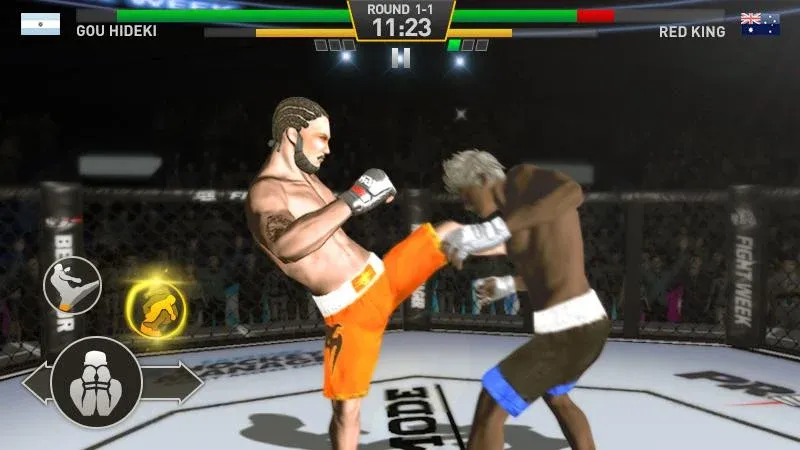 Fighting Star МОД/Взлом [Все открыто, Дополнительные деньги и Меню MOD] Screenshot 2
