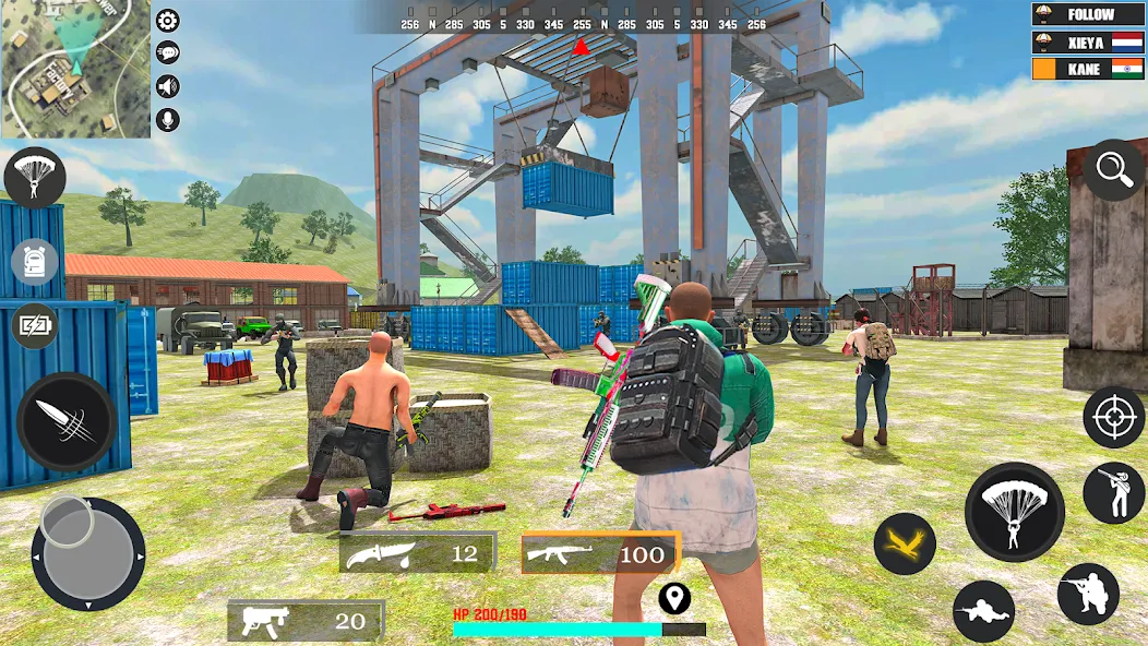 Fps Fire Shooting Game Offline (Фпс Баттлграунд Мобайл Индия) МОД/Взлом [Много монет, Открытые уровни и Мега MOD] Screenshot 3