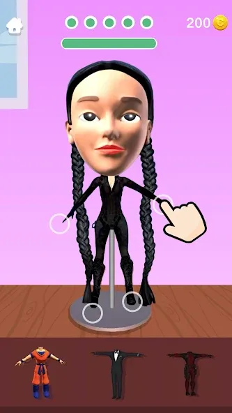 Sculpt People МОД/Взлом [Все открыто, Дополнительные деньги и Меню MOD] Screenshot 5
