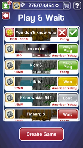 Yatzy Ultimate (Ятзи Ультимейт) МОД/Взлом [Много монет, Открытые уровни и Мега MOD] Screenshot 3
