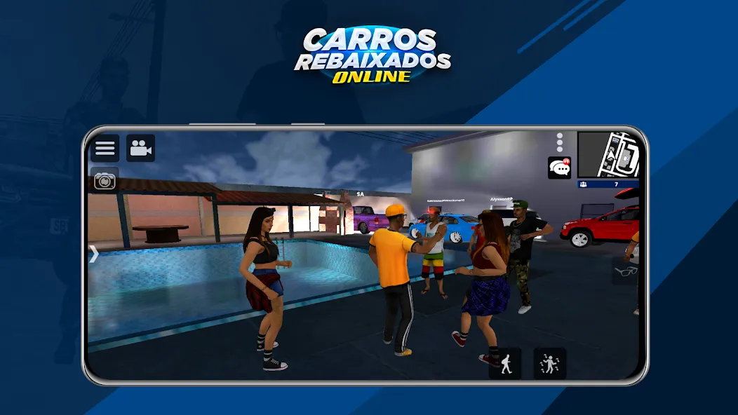 Carros Rebaixados Online (Каррос Ребайшадос Онлайн) МОД/Взлом [Деньги, Монеты и Меню MOD] Screenshot 3