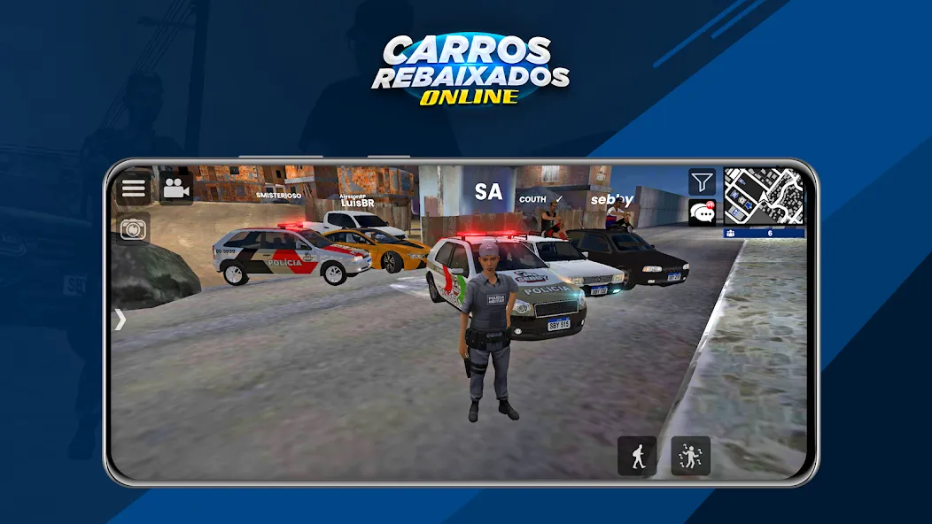 Carros Rebaixados Online (Каррос Ребайшадос Онлайн) МОД/Взлом [Деньги, Монеты и Меню MOD] Screenshot 5