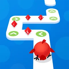 Скачать Взломанная Tap Tap Dash на андроид (Много денег) бесплатно