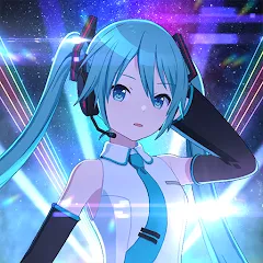 Скачать HATSUNE MIKU: COLORFUL STAGE! Взлом (Много кристаллов) на Андроид
