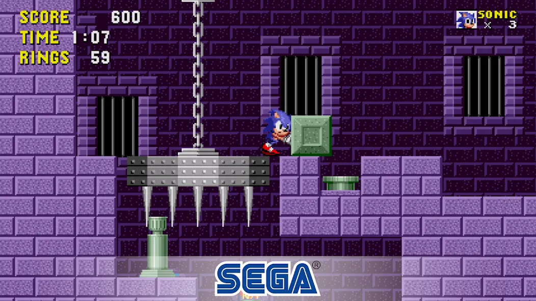 Sonic the Hedgehog™ Classic (Соник Зе Хеджхог Классик) МОД/Взлом [Много монет, Открытые уровни и Мега MOD] Screenshot 2