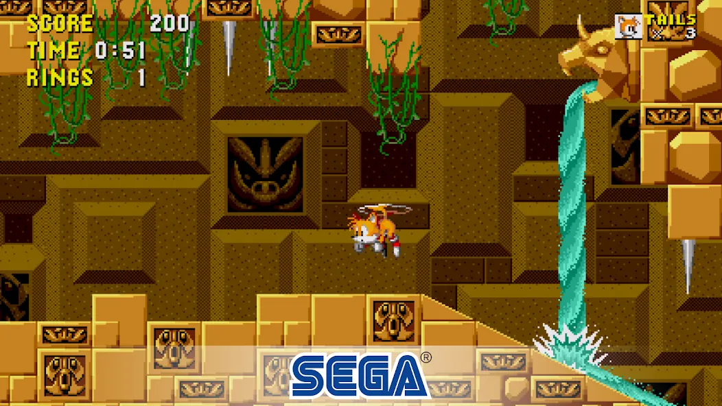 Sonic the Hedgehog™ Classic (Соник Зе Хеджхог Классик) МОД/Взлом [Много монет, Открытые уровни и Мега MOD] Screenshot 3