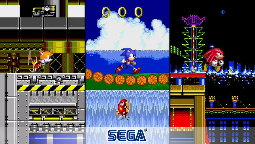 Sonic The Hedgehog 2 Classic (Соник Зе Хеджхог 2 Классик) МОД/Взлом [Деньги, Монеты и Меню MOD] Screenshot 4