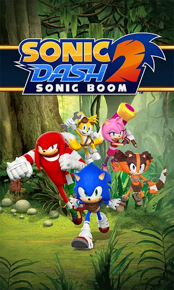 Sonic Dash 2: Sonic Boom Run (Соник Дэш 2) МОД/Взлом [Все открыто, Дополнительные деньги и Меню MOD] Screenshot 1