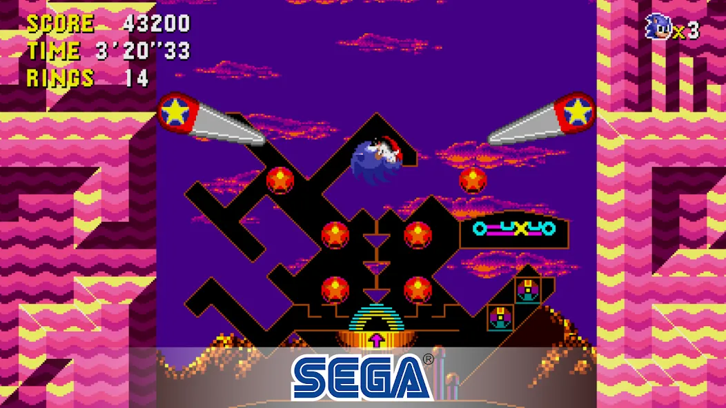 Sonic CD Classic (Соник СД Классик) МОД/Взлом [Деньги, Монеты и Меню MOD] Screenshot 2