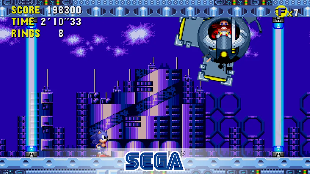 Sonic CD Classic (Соник СД Классик) МОД/Взлом [Деньги, Монеты и Меню MOD] Screenshot 4