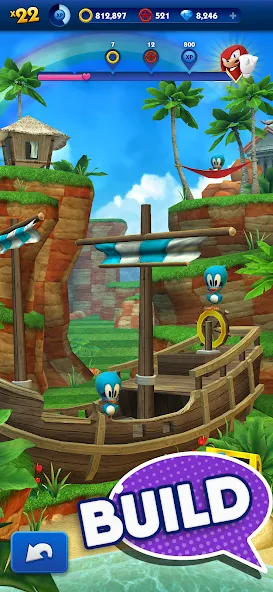Sonic Dash - Endless Running (Соник Дэш) МОД/Взлом [Деньги, Монеты и Меню MOD] Screenshot 5