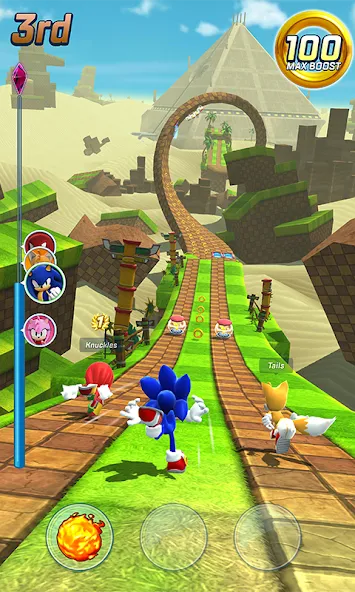Sonic Forces - Running Game (оник Форсес) МОД/Взлом [Много денег, Монет и Все открыто] Screenshot 1
