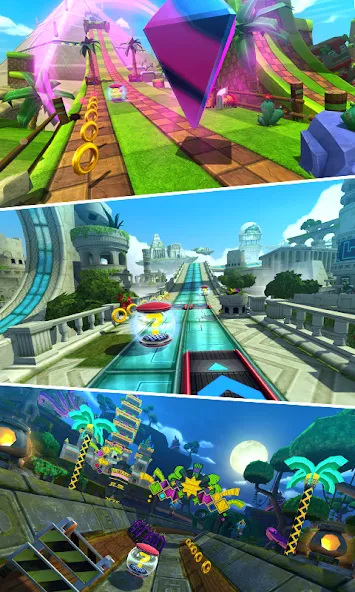 Sonic Forces - Running Game (оник Форсес) МОД/Взлом [Много денег, Монет и Все открыто] Screenshot 2