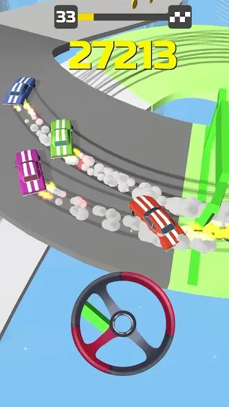 Hyper Drift! МОД/Взлом [Бесконечные деньги, Монеты и Мега MOD] Screenshot 3