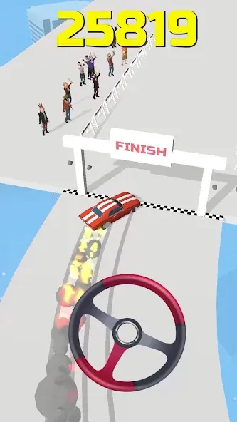 Hyper Drift! МОД/Взлом [Бесконечные деньги, Монеты и Мега MOD] Screenshot 4