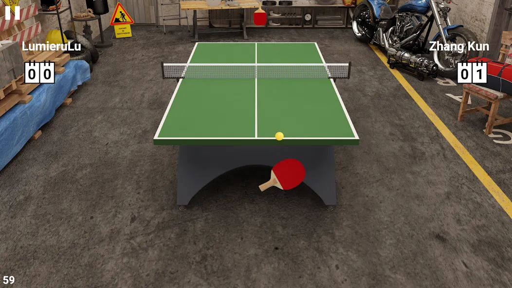 Virtual Table Tennis (Виртуальный настольный теннис) МОД/Взлом [Много монет, Открытые уровни и Мега MOD] Screenshot 1