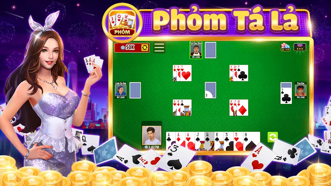 Phom, Ta la МОД/Взлом [Все открыто, Дополнительные деньги и Меню MOD] Screenshot 1