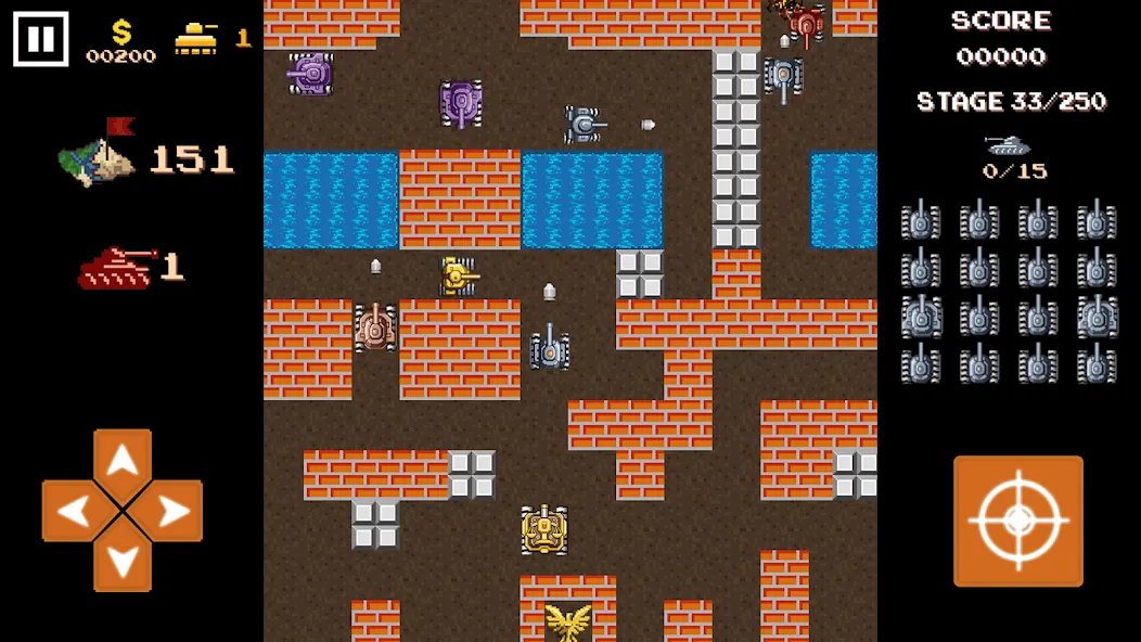 Tank 1990: Battle Defense War МОД/Взлом [Меню, Бесконечные монеты и Открытые уровни] Screenshot 2