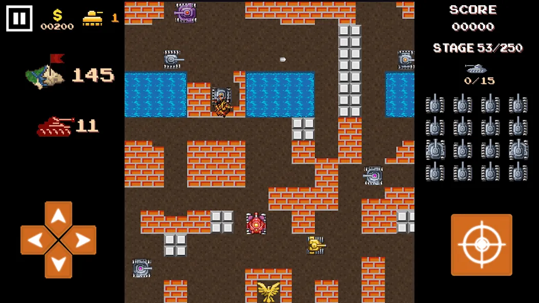 Tank 1990: Battle Defense War МОД/Взлом [Меню, Бесконечные монеты и Открытые уровни] Screenshot 3