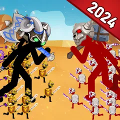 Скачать Stick Dynasty взлом на много денег и кристаллов бесплатно на Android