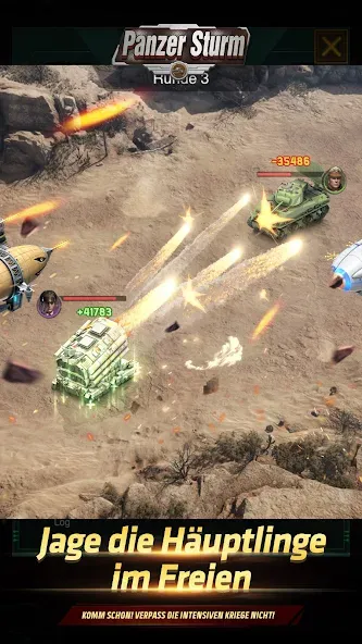 Panzer Sturm (Панцер Штурм) МОД/Взлом [Бесконечные деньги, Монеты и Мега MOD] Screenshot 2