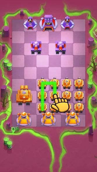 Merge Tanks - Battle Game (Мердж Танкс) МОД/Взлом [Много монет, Открытые уровни и Мега MOD] Screenshot 2