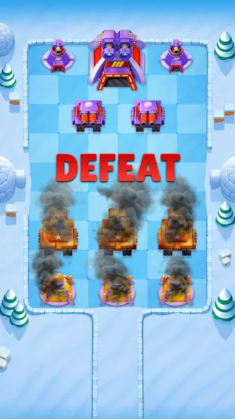 Merge Tanks - Battle Game (Мердж Танкс) МОД/Взлом [Много монет, Открытые уровни и Мега MOD] Screenshot 4