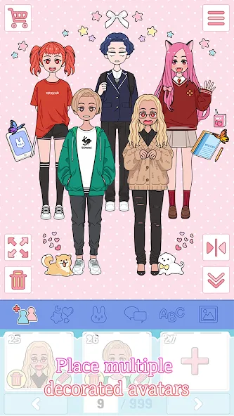 Lily Diary : Dress Up Game МОД/Взлом [Много монет, Открытые уровни и Мега MOD] Screenshot 3