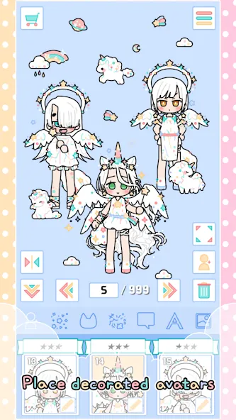 Pastel Friends : Dress Up Game МОД/Взлом [Бесконечные деньги, Монеты и Мега MOD] Screenshot 4