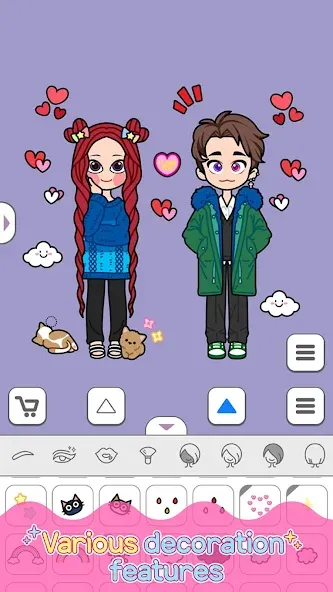 Lily Story : Dress Up Game МОД/Взлом [Меню, Бесконечные монеты и Открытые уровни] Screenshot 2