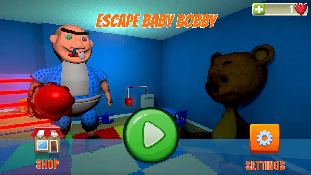 Escape Giant Obby (Эскеип Бэйби Бобби) МОД/Взлом [Все открыто, Дополнительные деньги и Меню MOD] Screenshot 1