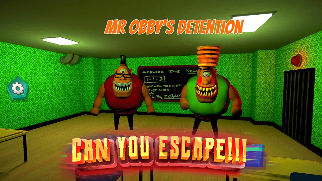 Mr Obby's Detention МОД/Взлом [Бесконечные деньги, Монеты и Мега MOD] Screenshot 1