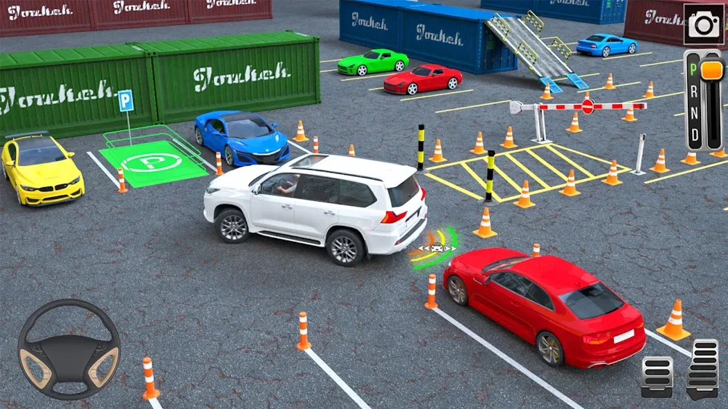 Real Car Parking : Prado Games МОД/Взлом [Все открыто, Дополнительные деньги и Меню MOD] Screenshot 4