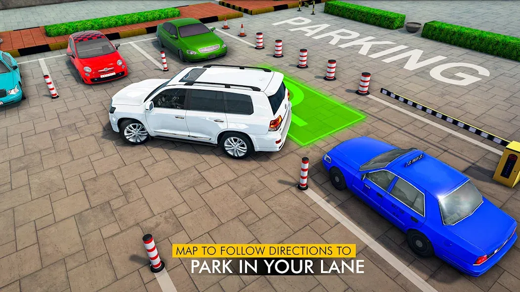 Real Car Parking : Prado Games МОД/Взлом [Все открыто, Дополнительные деньги и Меню MOD] Screenshot 5