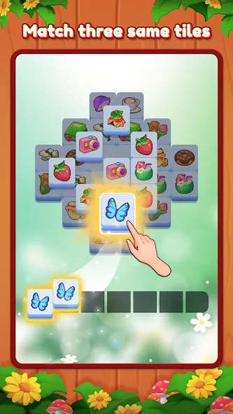 Triple Connect: Match Tile (Трипл Коннект) МОД/Взлом [Меню, Бесконечные монеты и Открытые уровни] Screenshot 1