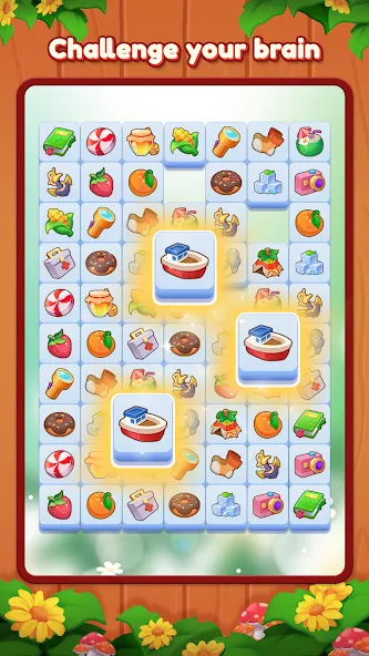 Triple Connect: Match Tile (Трипл Коннект) МОД/Взлом [Меню, Бесконечные монеты и Открытые уровни] Screenshot 3