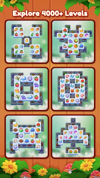 Triple Connect: Match Tile (Трипл Коннект) МОД/Взлом [Меню, Бесконечные монеты и Открытые уровни] Screenshot 5
