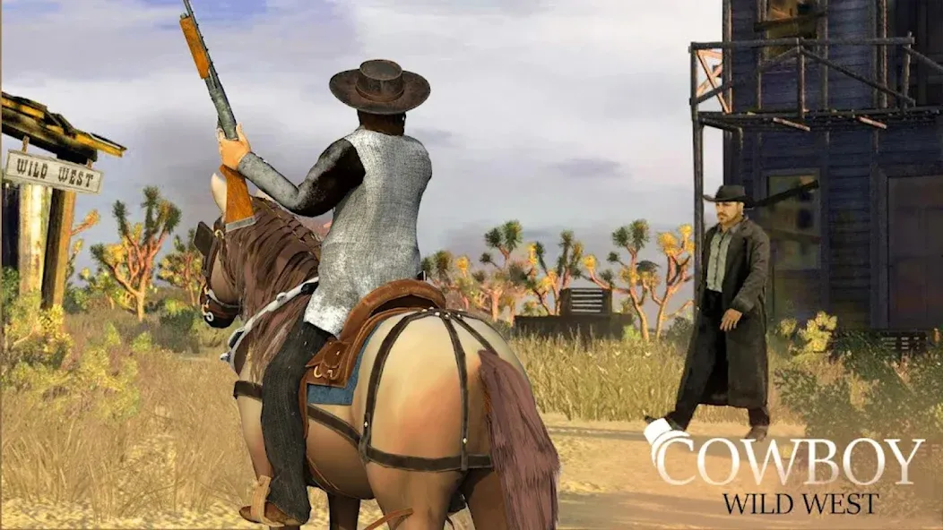 West Cowboy - Gunfighter Game (Уэст Ковбой) МОД/Взлом [Все открыто, Дополнительные деньги и Меню MOD] Screenshot 4