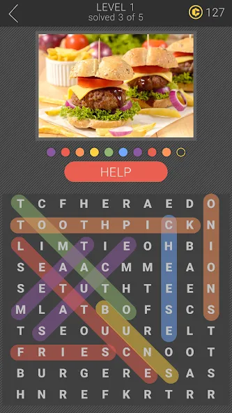 10x10 Word Search (десять на десять) МОД/Взлом [Деньги, Монеты и Меню MOD] Screenshot 4
