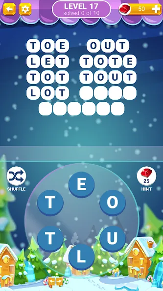 Word Connection: Puzzle Game МОД/Взлом [Много монет, Открытые уровни и Мега MOD] Screenshot 2