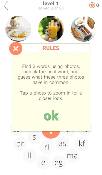 3 Circles: Word Game МОД/Взлом [Много монет, Открытые уровни и Мега MOD] Screenshot 2